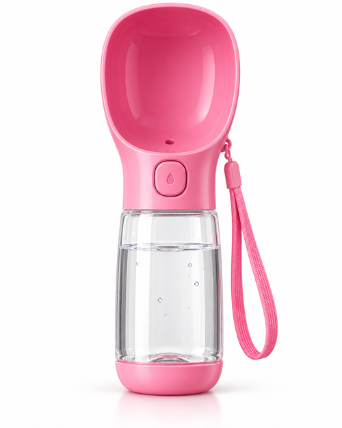 AQUAPUP -BOTELLA  2  EN  1  PARA PERROS